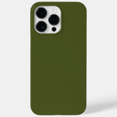 Army Green Een van de beste massief groene tinten Case-Mate iPhone Case (Achterkant)