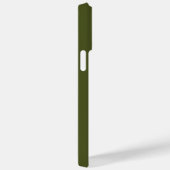 Army Green Een van de beste massief groene tinten Case-Mate iPhone Case (Achterkant / Rechts)