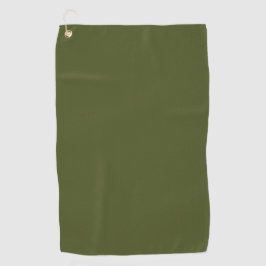 Army Green Golf Towel for Ultimate Comfort Golfhanddoek