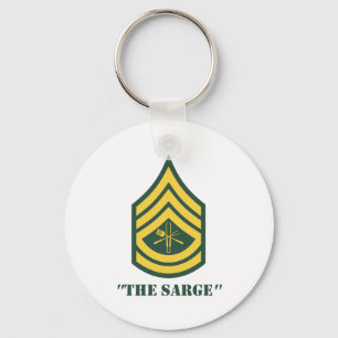 Army Grill Sergeant Sleutelhanger