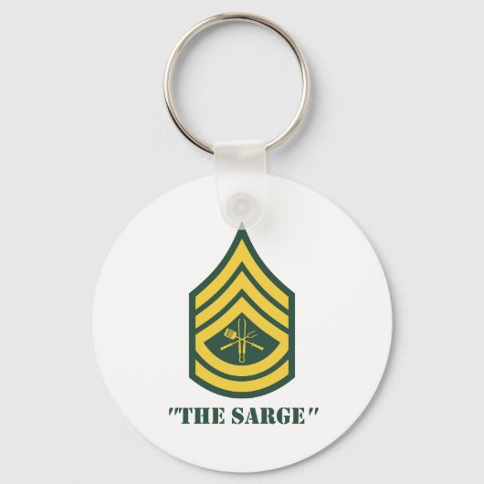 Army Grill Sergeant Sleutelhanger (Voorkant)