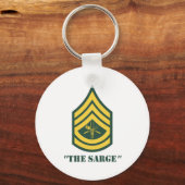 Army Grill Sergeant Sleutelhanger (Voorkant)