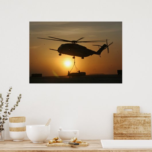 ARMY HELICOPTER POSTER (Keuken)