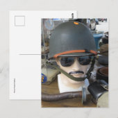 Army Helmet Briefkaart (Voorkant / Achterkant)
