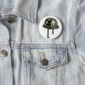 Army Helmet Ronde Button 5,7 Cm (In situ)