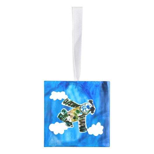 Army Jet - Kunst voor kinderen Decoratie (Rechts)