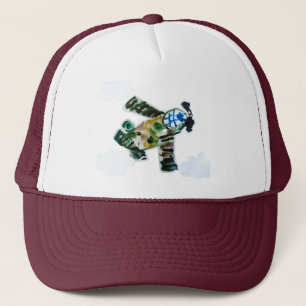 Army Jet - Kunst voor kinderen Trucker Pet