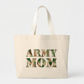 Army Mam Camo Grote Tote Bag (Voorkant)