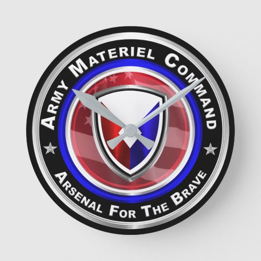 Army Materiel Command Aandenken Ronde Klok (Voorkant)