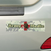 Army Medic Bumpersticker (Op auto)