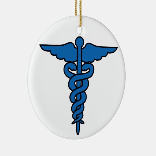 Army Medical Caduceus Keramisch Ornament (Rechts)