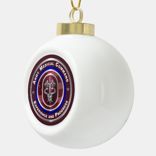 Army Medical Command-AMEDD aandenken Keramische Bal Ornament (Rechts)