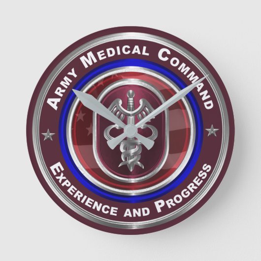 Army Medical Command-AMEDD Keepomwille Ronde Klok (Voorkant)