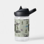 Army Military Camouflage Green Camo Pattern Waterfles (Links)