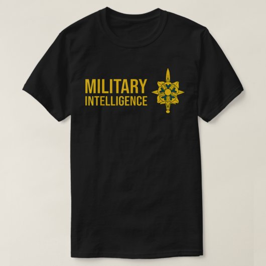 ARMY MILITARY INTELLIGENCE CORPS US USA T-SHIRT (Design voorkant)