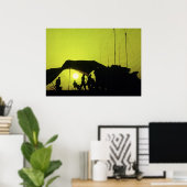 Army Mobile Command Post Poster (Thuiskantoor)