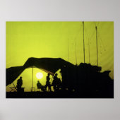 Army Mobile Command Post Poster (Voorkant)