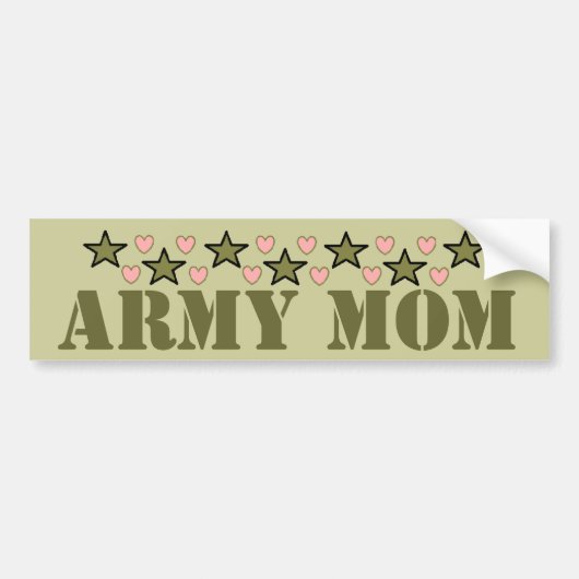ARMY MOM BUMPERSTICKER (Voorkant)