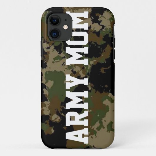 ARMY MOM CAMO-HOESJE Case-Mate iPhone CASE (Achterkant)