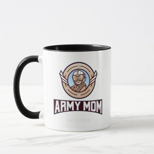 Army Mom Coffee Mug – High Altitude Military Pride Mok (Links)