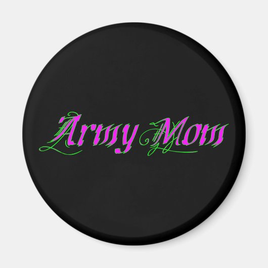 Army Mom - Fancy Magneet (Voorkant)