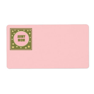 ARMY MOM SHIPPING Label