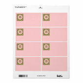 ARMY MOM SHIPPING Label (Full Sheet)