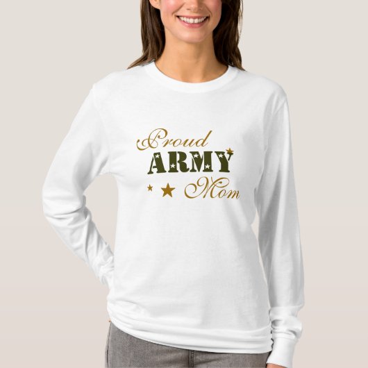 ARMY MOM-SHIRT T-SHIRT (Voorkant)
