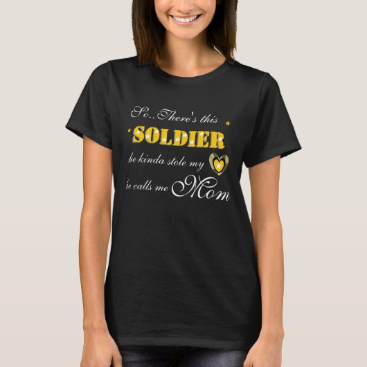 ARMY MOM-SHIRT T-SHIRT (Voorkant)