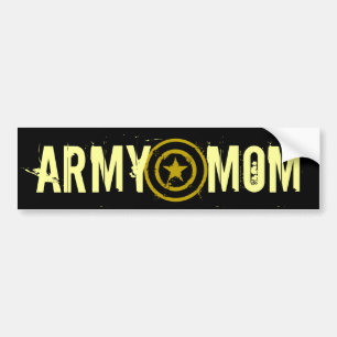 ARMY MOM STAR BUMPERSTICKER
