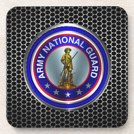 Army National Guard Putter Bier Onderzetter (Voorkant)