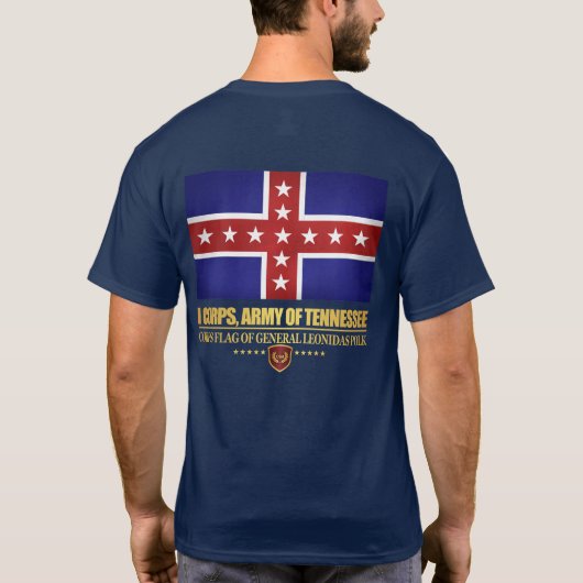 Army of Tennessee (Polk) T-shirt (Achterkant)