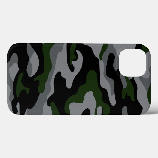 Army Pattern Camouflage Telefoonhoesje Case-Mate iPhone Case (Achterkant (horizontaal))