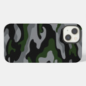 Army Pattern Camouflage Telefoonhoesje iPhone Hoesje (Achterkant horizontaal)