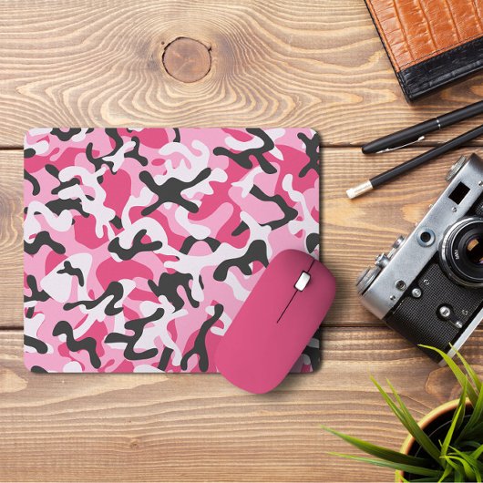 Army Pink Forest Camo | Camo Forest Mousepad Muismat