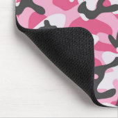 Army Pink Forest Camo | Camo Forest Mousepad Muismat (Hoek)