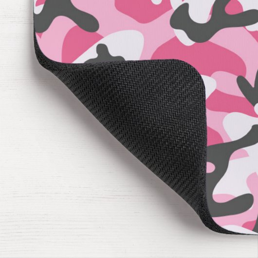 Army Pink Forest Camo | Camo Forest Mousepad Muismat (Hoek)
