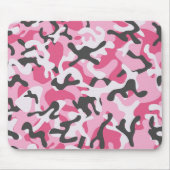 Army Pink Forest Camo | Camo Forest Mousepad Muismat (Voorkant)