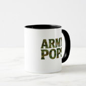 "ARMY POPS" Camouflage Mug | Military Dad Grandfat Mok (Voorkant rechts)