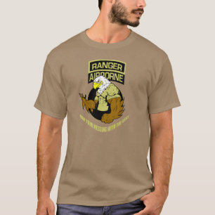 Army Ranger Airborne "Messing with the Best" T-shirt