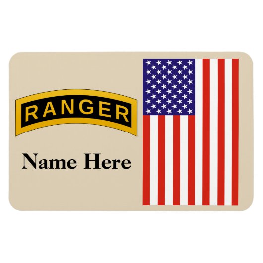 Army Ranger School - Magnet Magneet (Horizontaal)