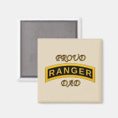 Army Ranger School Tab - Trotse Pap - Magneet (Voorkant / Achterkant)
