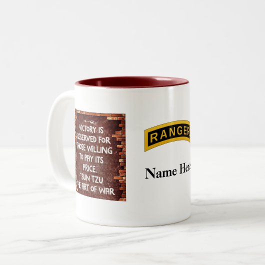 Army Ranger School - Victory Mok (Voorkant links)