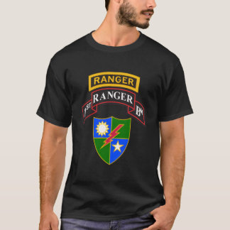 Army Ranger Shirt - 1e Ranger Shirt - Scroll Tab