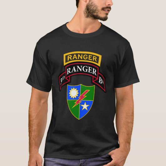 Army Ranger Shirt - 3e Ranger Shirt - Scroll Tab (Voorkant)