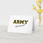 ARMY RETIRED KAART (Gele Bloem)