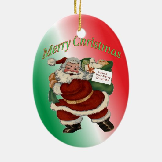 Army ROTC Monogram kerstversiering Keramisch Ornament (Achterkant)