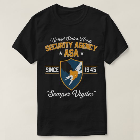 Army Security Agency T-Shirt (Design voorkant)