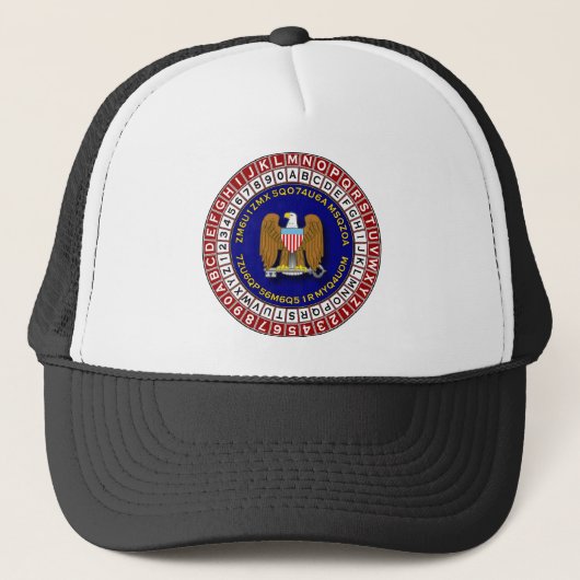 Army Security Agency - Wheel 1-code Trucker Pet (Voorkant)