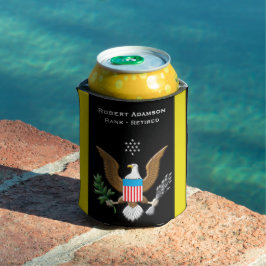 Army Service Patriotic gepersonaliseerd Blikjeskoeler